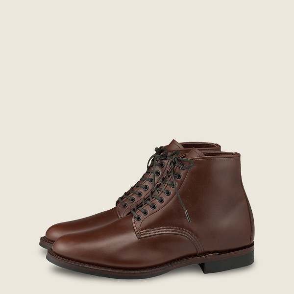 Red Wing Heritage Bot Erkek - Williston - 6-Inch Featherstone Deri - Koyu Kahverengi - 21CAHGBDR